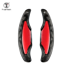 Car Steering Wheel Shift Paddle Shifter For Cadillac XTS XT5 ATS ATS-L 40T 28T Carbon Fiber Paddle Shifters