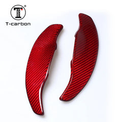 Car Steering Wheel Shift Paddle Shifter For Cadillac XTS XT5 ATS ATS-L 40T 28T Carbon Fiber Paddle Shifters