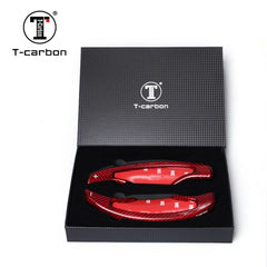 Car Steering Wheel Shift Paddle Shifter For Cadillac XTS XT5 ATS ATS-L 40T 28T Carbon Fiber Paddle Shifters