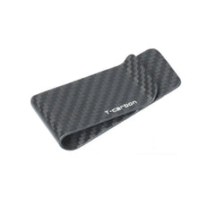 Carbon Fiber Glossy Mattle Black Texture Wallet Purse Money Clip Pocket Business Credit Card Cash Holder Wallet