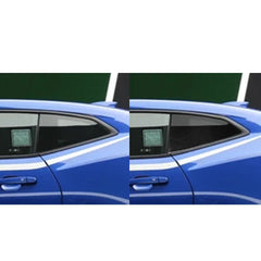 For Chevrolet Camaro 2016 2017 2018 2019 Quarter Window Louvers Spoiler Panel Trim Accessories for Camaro Carbon Fiber Interior