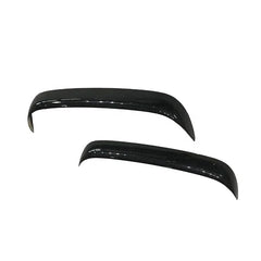 2pcs Real Dry Carbon Fiber Interior Kit Front Seat Back Panel Cover  For Mercedes S class W222 S65 2014-2020