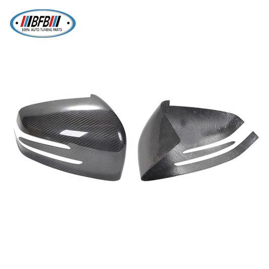 100% Dry Carbon Fiber Side Mirror Cover for Mercedes G W463 X166 W166 GLE GLS Add On Type