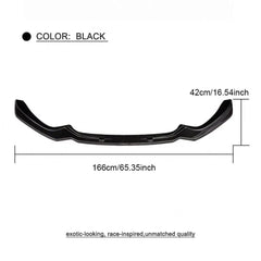1 Series F20 M Sport M tech Carbon Fiber front bumper lip spoiler for BMW 120i 16-18