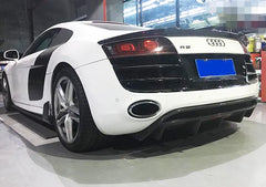 08-15 R8 V8 V10 Carbon Fiber Rear GT Diffuser For Audi R8