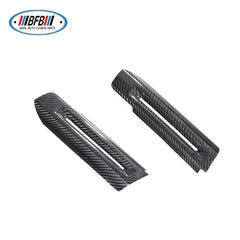 Real Carbon Fiber Inner Door Armrest Cover Trims for Mustang 2015+ interior trims