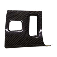Real Dry Carbon Car interior Trim Gear Shift Box Button Cover For Subaru BRZ For Toyota 86 2022up