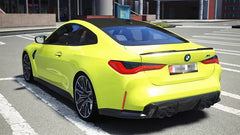 G80 M3 OE-M Style Carbon Fiber Rear Trunklid Spoiler Boot Spoiler Wing For BMW G80 M3 G82 M4 2021