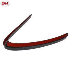 Auto dry carbon fiber medium V trim for Alfa Romeo Giulia 2017-UP
