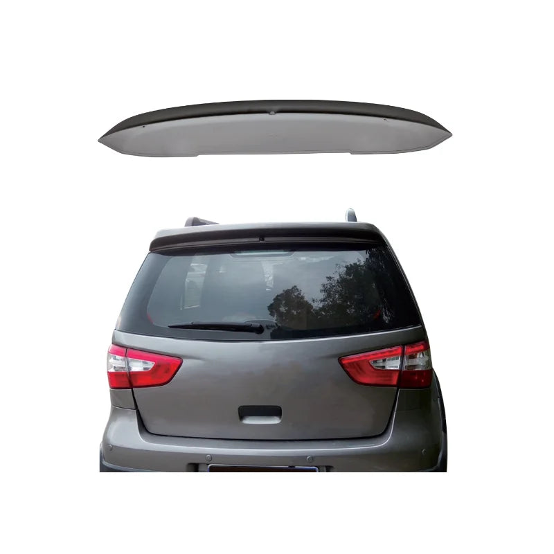 Car Parts Abs Plastic Material Rear Trunk Spoilers Spoiler Wing For Nissan Livina 2013 2014 2015 2016 2017