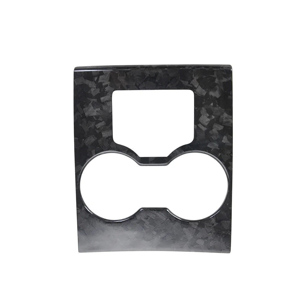 Forge Carbon 3PCS/SET Interior Kits Center console Panel fit for Tesla Model 3 2018-2019 Cup Holder Cover