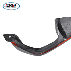 100% Fit Real Dry Carbon Fiber Rear Lip Bumper Spoiler Diffuser stick on style for F80 F82 M3 M4 2014