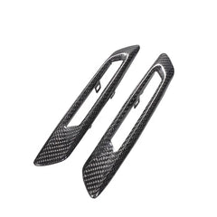 Replacement Model Carbon Fiber Side Signal Lamp Cover For BMW 5 Series F10 2012-2016 Side Vent Cover