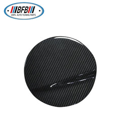 Real Carbon Fiber Gas Oil Fuel Cover Door Gas Tank Cover for Ford Mustang 2015-2017