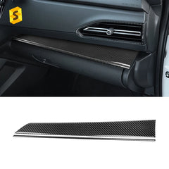 Shasha Carbon Fiber Copilot Left Decorative Panel for Subaru WRX 2022 Carbon Fiber Car Interior Decorative Sticker