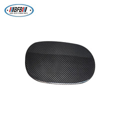 Real Dry Carbon Fiber Gas Tank Fuel Oil Cover Moulding Trim For Alfa Romeo Giulia 2017+