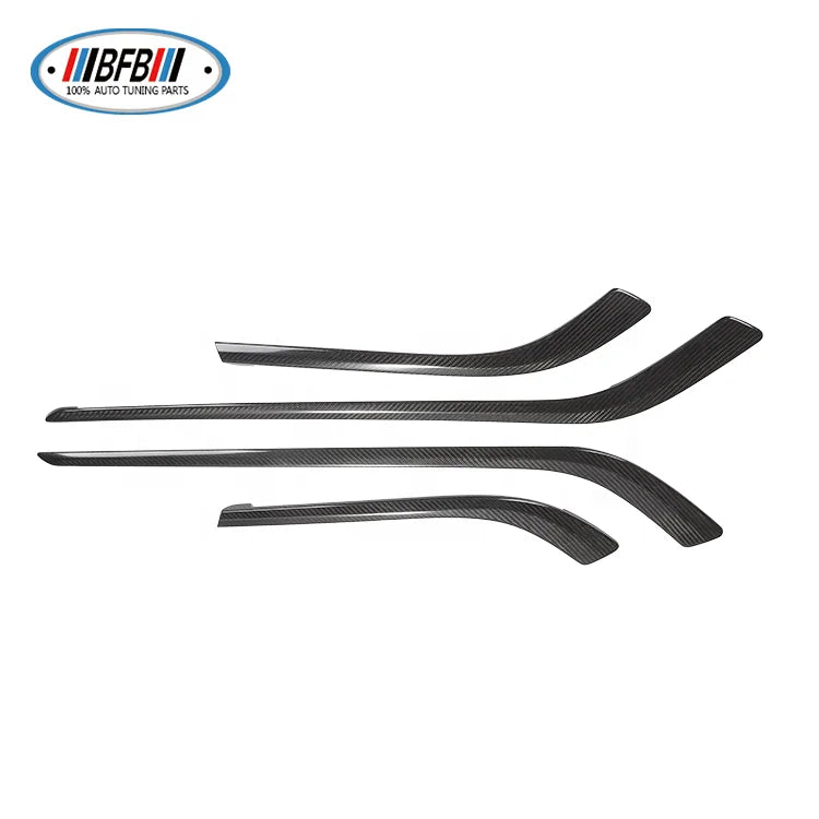 Real Carbon Fiber F82 F83 M4 Interior Trims Door Trim Panel 4pcs  For BMW M4 Coupe 2 Door 2014-2017