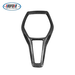 Real dry Carbon Interior Kits add on Center Console Frame Cover Trim fit For Chevrolet Camaro 2015+