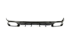 10-13  Carbon Fiber Rear Bumper Spoiler Diffuser Lip For Porsche Panamera 970.1