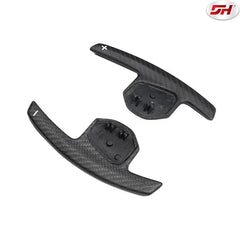 1 Pair Carbon Fiber Matte Replacement Shift Paddles For Land Rover or Jaguar 2008-2022
