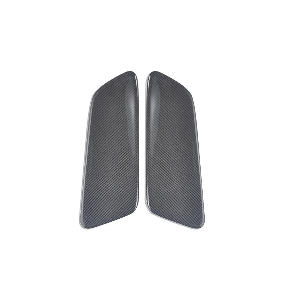 Carbon Interior Kits  Add On Style Rear Door Panel Cover Trims Handrails For Ford Mustang 2015+