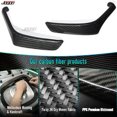 Instrument Frame Decoration Real Carbon Fiber Instrument Panel Trim Strip Patch For Ford F150 F-150 Raptor 2015-2020 Accessories