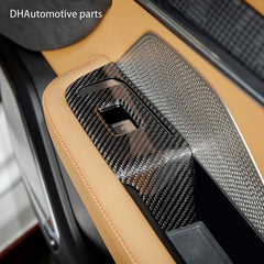 carbon fiber stick-on interior trim decoration for Zeekr 001 2021-2023