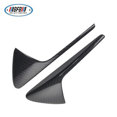 Carbon Exterior Kits Universal Dry Carbon Fiber Side Air trim Camera Side Vents Fender Cover Trim sticker For Tesla Model S/X