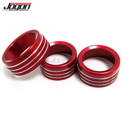 For Dodge Durango 2014-2020 Car Styling Air Conditioning Volume Switch Knob Button Trim Sticker Interior Accessories