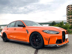 MP style Carbon Fiber Side Skirts Rocker Panel For BMW G80 M3 G82 M4 2021+