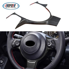 Matte Carbon Fiber Interior Kits Fit For 2022 Subaru BRZ Carbon Fiber Steering wheel Trims