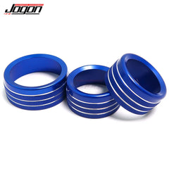 For Dodge Durango 2014-2020 Car Styling Air Conditioning Volume Switch Knob Button Trim Sticker Interior Accessories