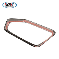 Car accessories Real Dry Carbon Fiber Dashboard Dvd Navigation Screen Frame Cover Trim For For Chevrolet Camaro 2016-2017
