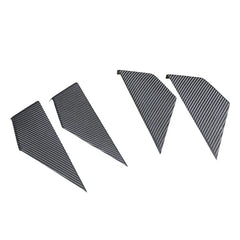 For BMW X5 G05 X7 G07 Dry Real Carbon Fiber Interior Door Panel Trims Front& Rear Door Cover