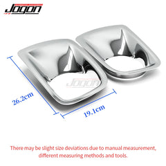 For Toyota Land Cruiser LC70 LC71 LC76 LC79 FJ70 FJ76 FJ79 Car Styling ABS Chrome Fog Light Lamp Cover Trim Exterior Accessories