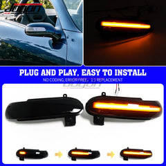 For Mercedes Benz SLK SL Class R171 W171 R230 W230 Dynamic Indicator Turn Signal Light Rearview Mirror Sequential Blinker Lamp