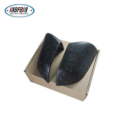 Model Y Matte Forged Carbon Mirror Cover For Tesla Model Y 2020 Add On Style Carbon Exterior Kits