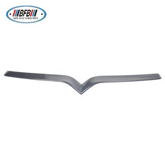 Real Dry Carbon Fiber Car Front Center Grill Frame Cover for Tesla Model S 2017up