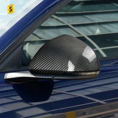 Shasha Carbon Fiber  Rearview Mirror Cover Auto Accessories New Decoration For Mustang