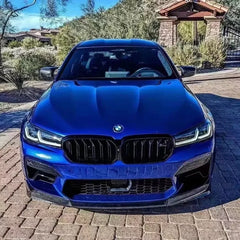F90 M5 Carbon Fiber Front Lip Splitter Spoiler  LCI CS Style For BMW F90 M5 2021+