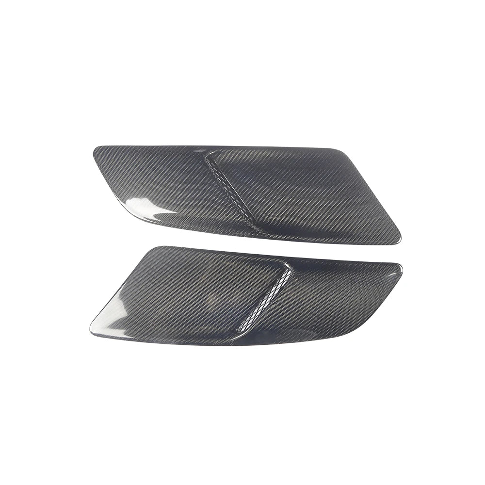 Carbon Fiber Engine Hood Cover Vents Car Auto Carbon Exteriors Kits Fit For Ford Mustang 2015+