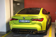 G80 M3 OE-M Style Carbon Fiber Rear Trunklid Spoiler Boot Spoiler Wing For BMW G80 M3 G82 M4 2021