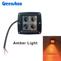 Wholesale 3inch 16W Square Amber Blue Green Red Fog Light Led Work Light