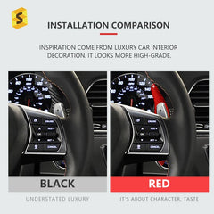 Shasha Carbon Wholesale Price Car Interior Trim Carbon Fiber Steering Wheel Paddle Shift For Hyundai