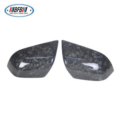 Real Dry Carbon Fiber Side Mirror Cover For Tesla Model 3 Forged Carbon Rearview Mirror Cover 2017-2020
