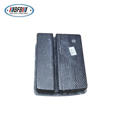Matte Carbon Fiber Center Console Organizer Storage Box Cover For Tesla Model X
