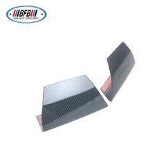Real Dry Carbon Front Grille Cover Trims 2019 Ford Mustang Middle Grid Side Trim 2 Piece  Exterior Trims
