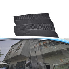 Dry Carbon B-Pillars Protective Trims for Porsche Panamera 970 2014-2016 Add On Style 4PCS