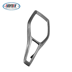Real dry Carbon Interior Kits add on Center Console Frame Cover Trim fit For Chevrolet Camaro 2015+