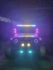 126W App Control Spot Combo Beam Rgbw 20 Inch Chasing Light Bar With Wire Harness Waterproof